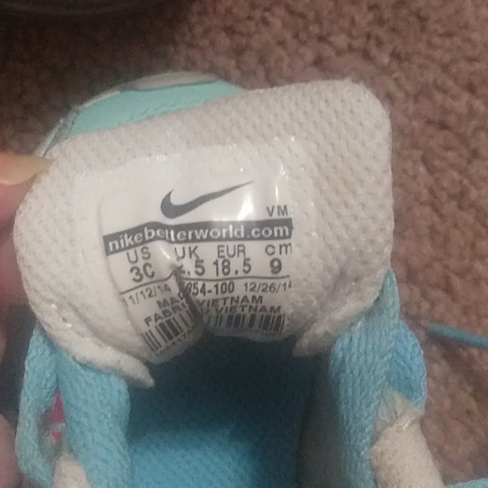 Nike Air Max 90 baby girl size 3 - Picture 4 of 5
